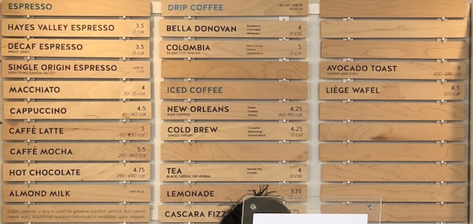 Order BLUE BOTTLE COFFEE - Washington, DC Menu Delivery [Menu