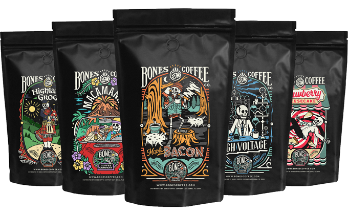 Bones Coffee Review for 2022 - The Darkest Roast