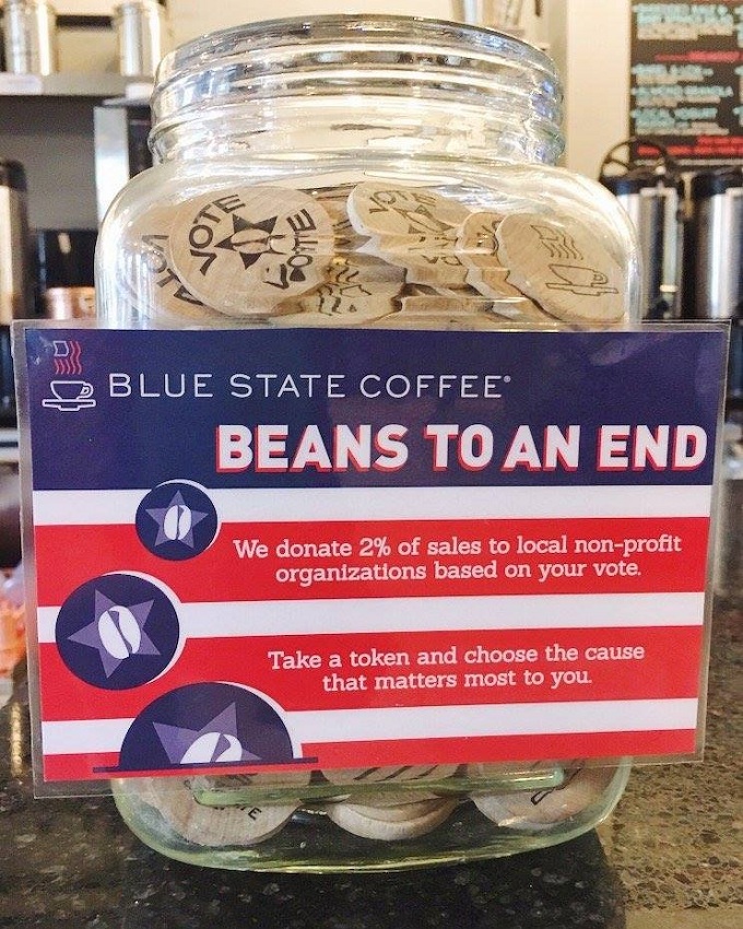 blue state donates